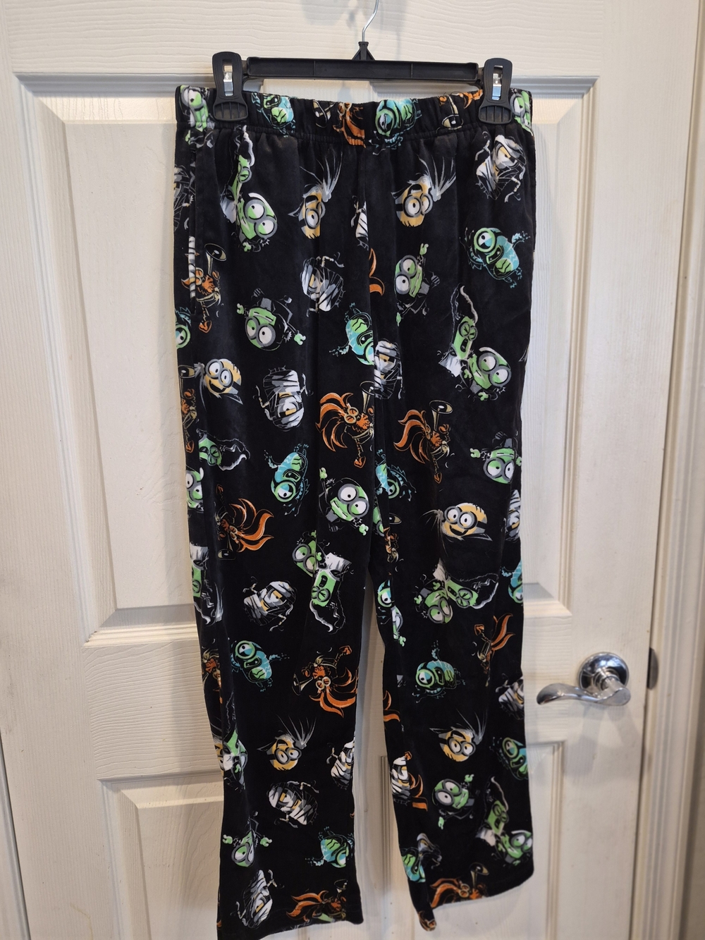 3/30 Black Minion Pajama Pants - Cozy Sleepwear